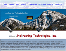 Tablet Screenshot of hellroaring.com